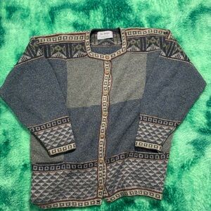 90s knitted cardigan